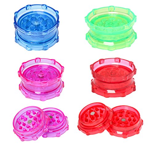 acrylic weed crusher - 53mm size colours