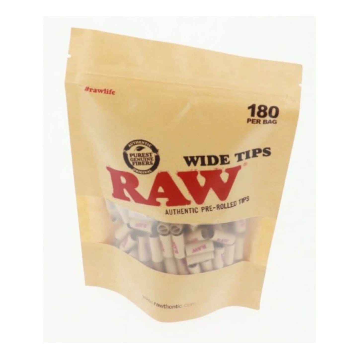 RAW authentic Pre-rolled Wide Filter Tips