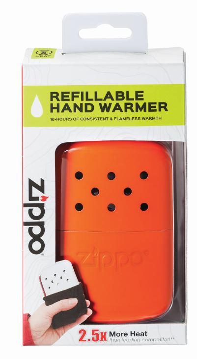 Zippo 12-Hour Blaze Orange Refillable Hand Warmer Box