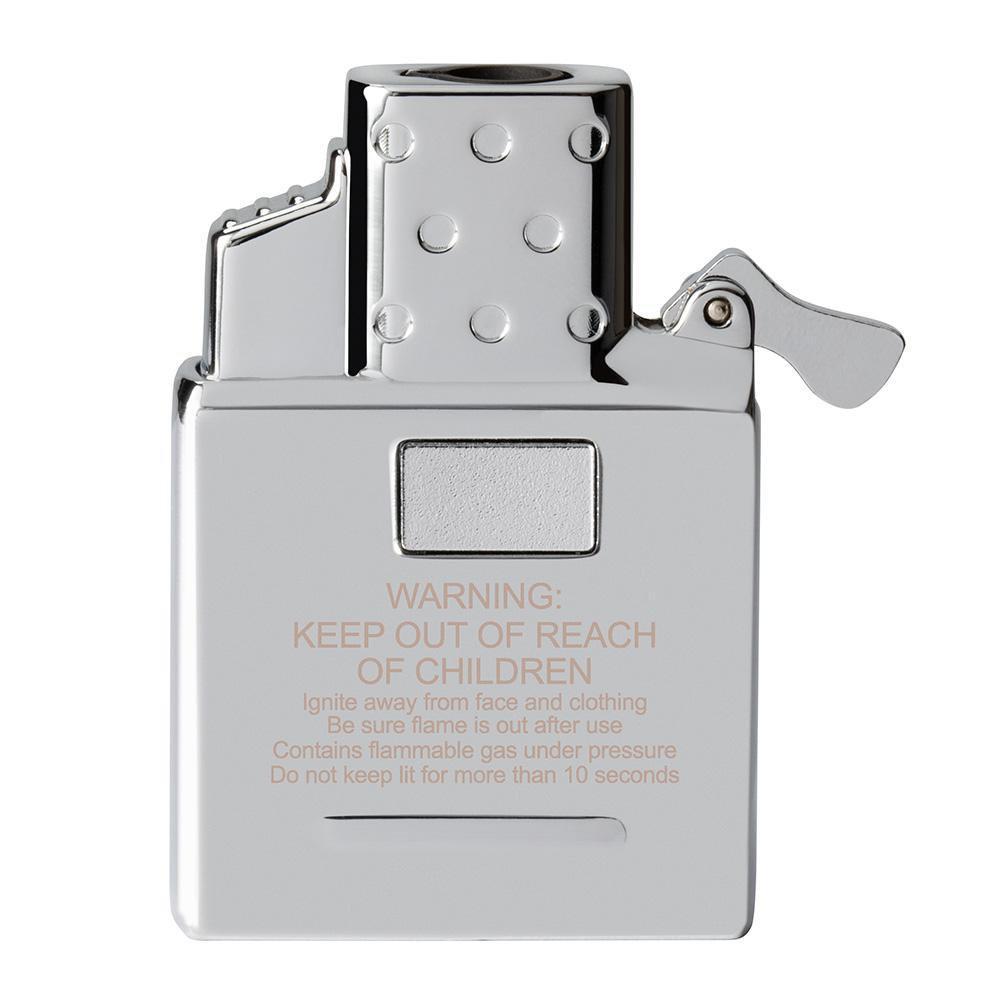 Zippo Butane Lighter Insert - Single Torch Lighter Backside