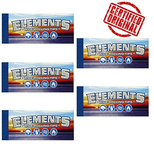 elements wide filter tips pack of 5
