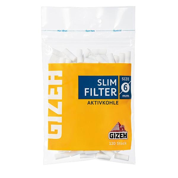 GIZEH Active Charcoal Slim Filters