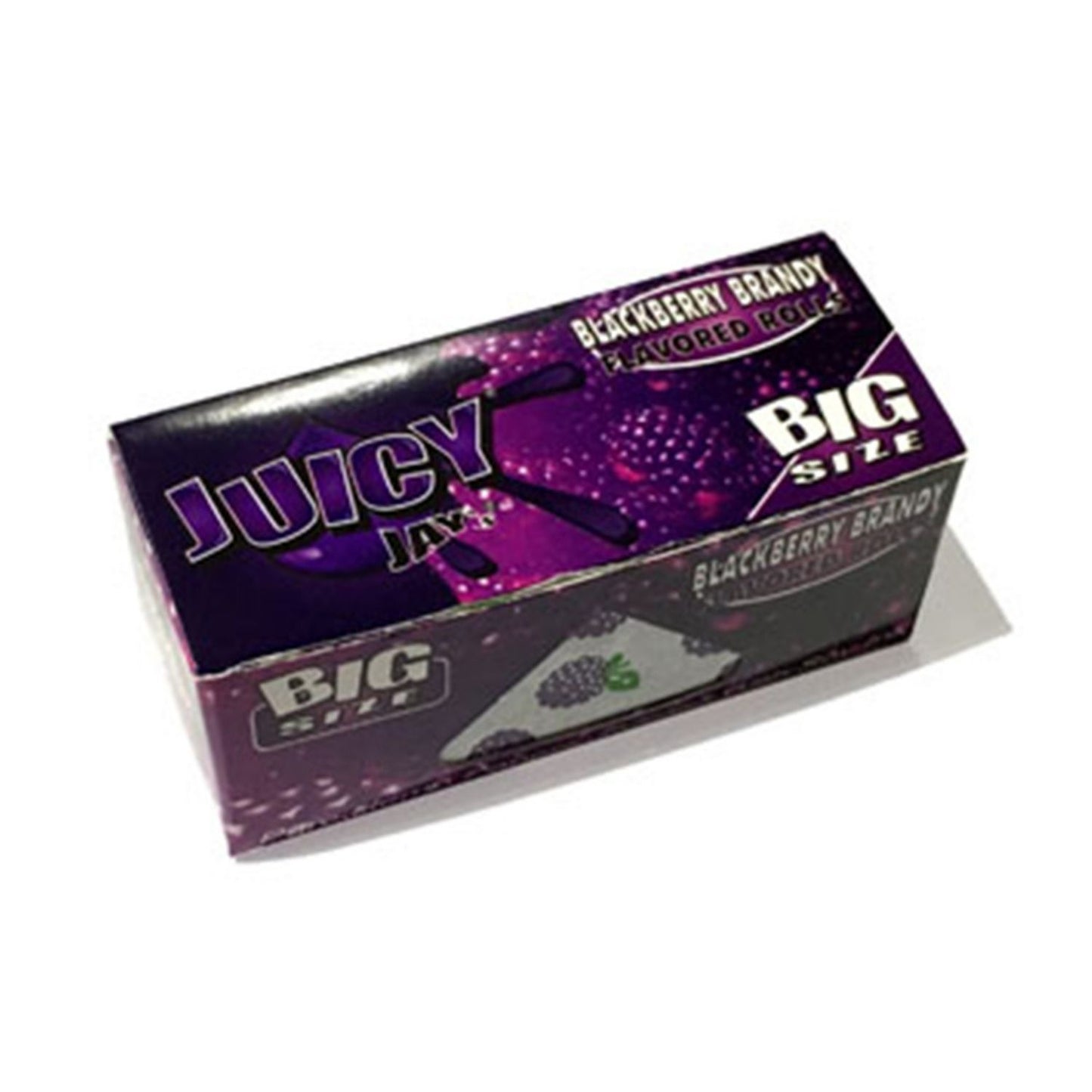 juicy jays blackberry brandy flavoured rolls rolling paper 5 meter