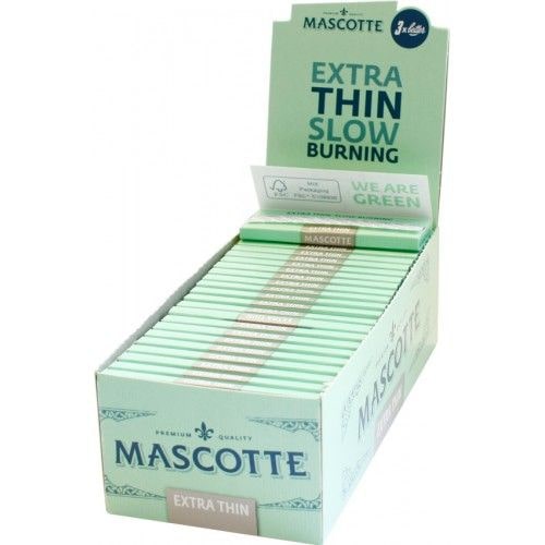 mascotte extra thin rolling paper box