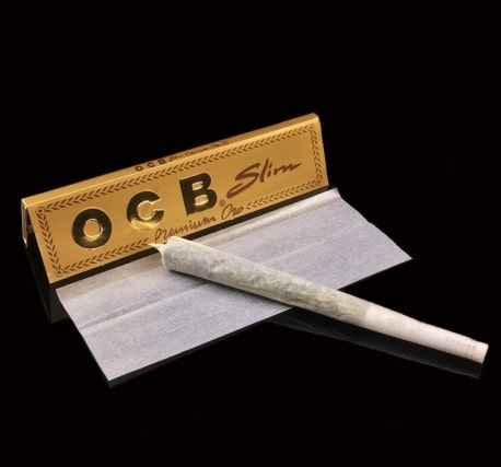 ocb slim gold rolling paper