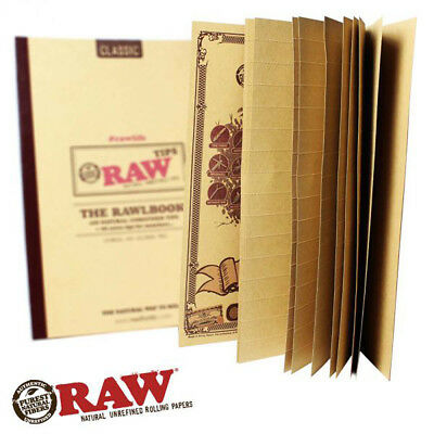 the rawlbook raw classic filter tips open book