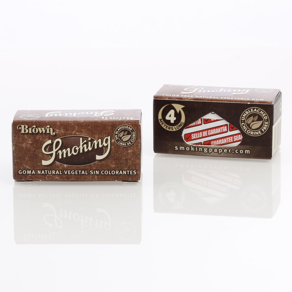 Smoking Brown Rolls - 4 Meter, 2 open pieces