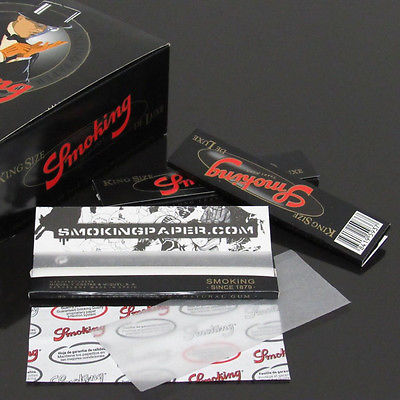 Smoking Deluxe King Size Rolling Paper Open Pack/ Booklet