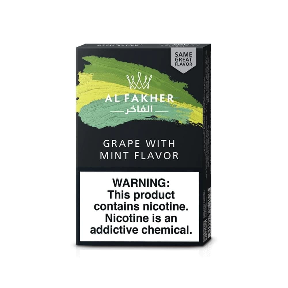 Al Fakher Grape With Mint Hookah Flavour