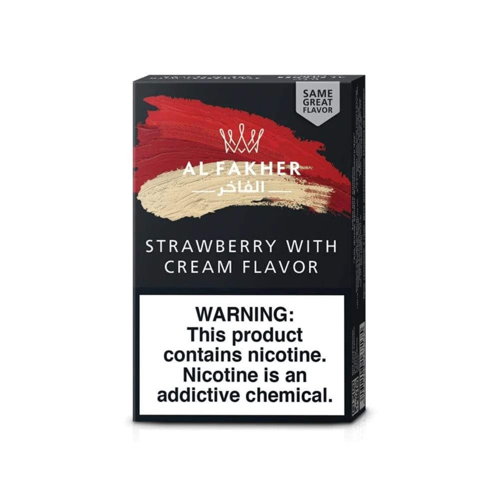 Al Fakher Strawberry With Cream Hookah Flavour