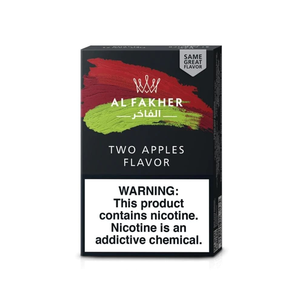 Al Fakher Two Apples Hookah Flavour