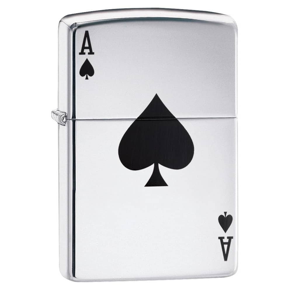 Zippo Simple Spade Design Lighter