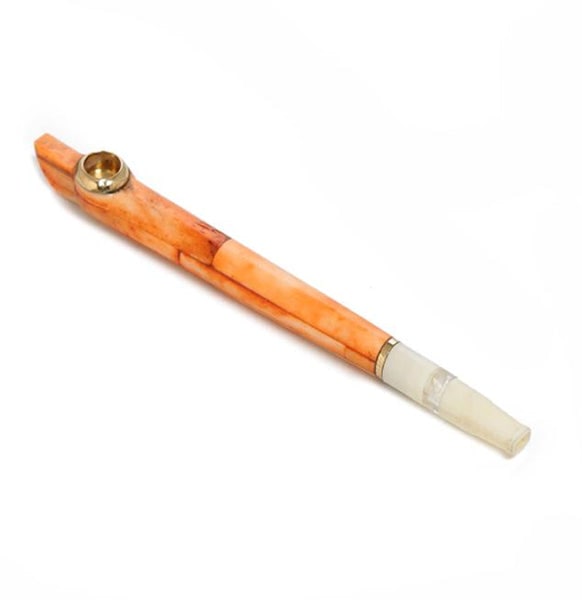 Orange Sandal Medwakh Pipe