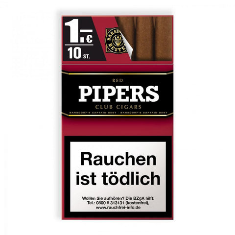 Pipers Club Cigar Sweet Cherry Flavour