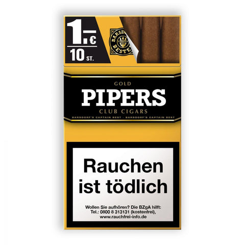 Pipers Club Cigar Sweet Vanilla Flavour