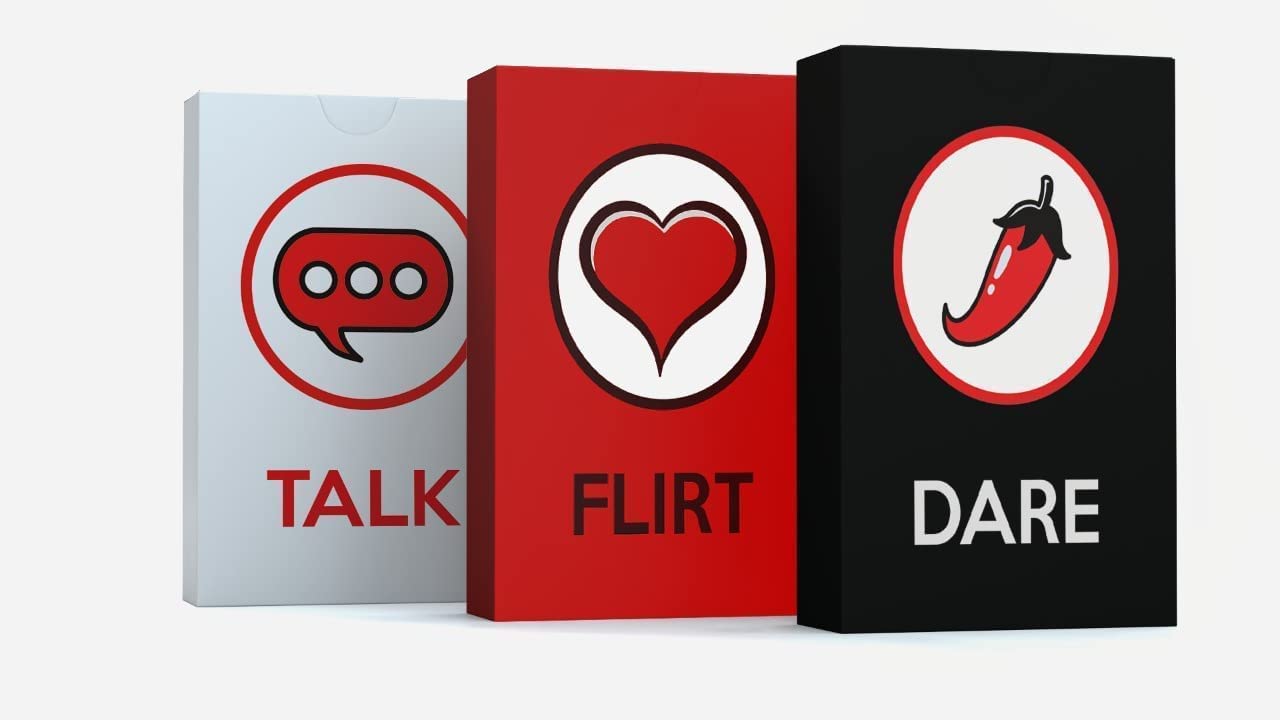 Talk Flirt Dare Adult Card Game Decks