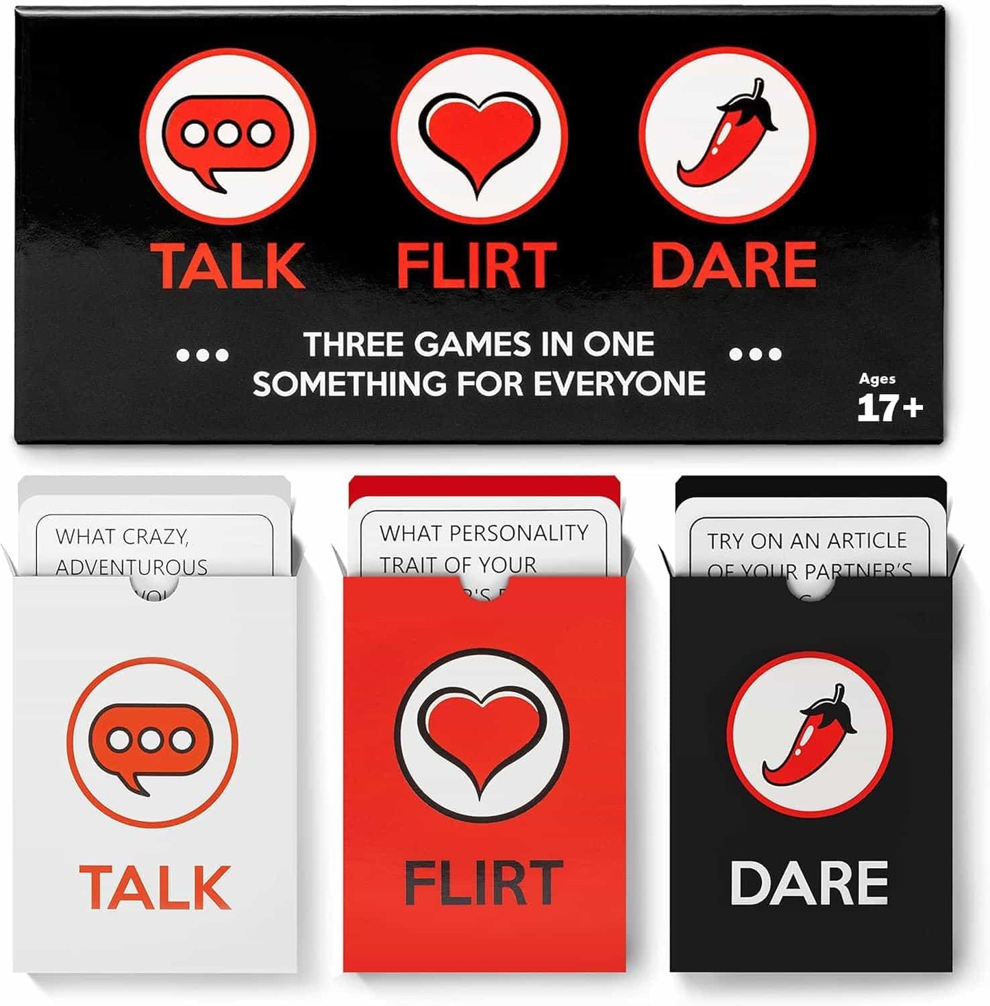 Talk Flirt Dare Adult Card Game