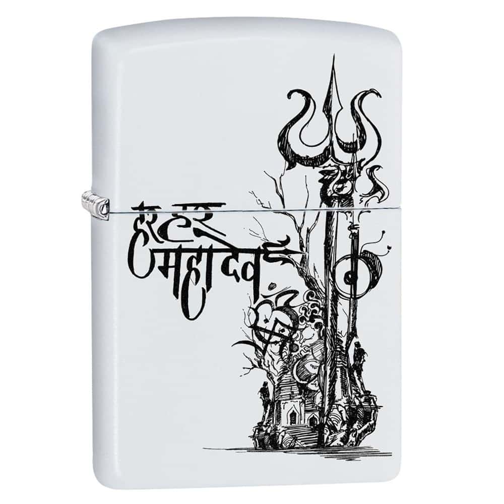 Zippo Shiva's Trishul Design Lighter