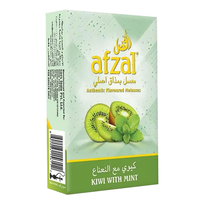 Afzal Kiwi With Mint Hookah Flavour