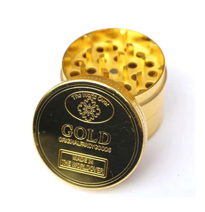 Gold Bar Style - Weed Crusher cap onened