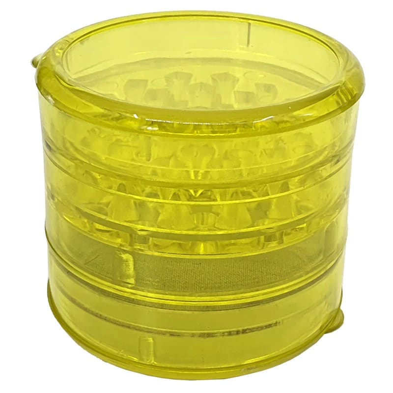 Acrylic Honey Herb Grinder yellow