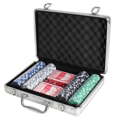 Poker Set Briefcase - 200 Chips