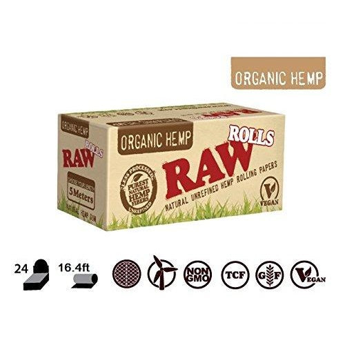 raw organic rolls - 5 meter