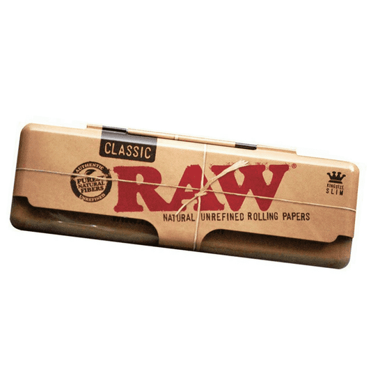 raw rolling paper case container