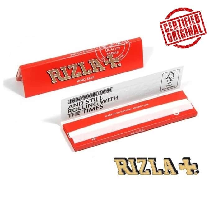 rizla red smooth rolling paper