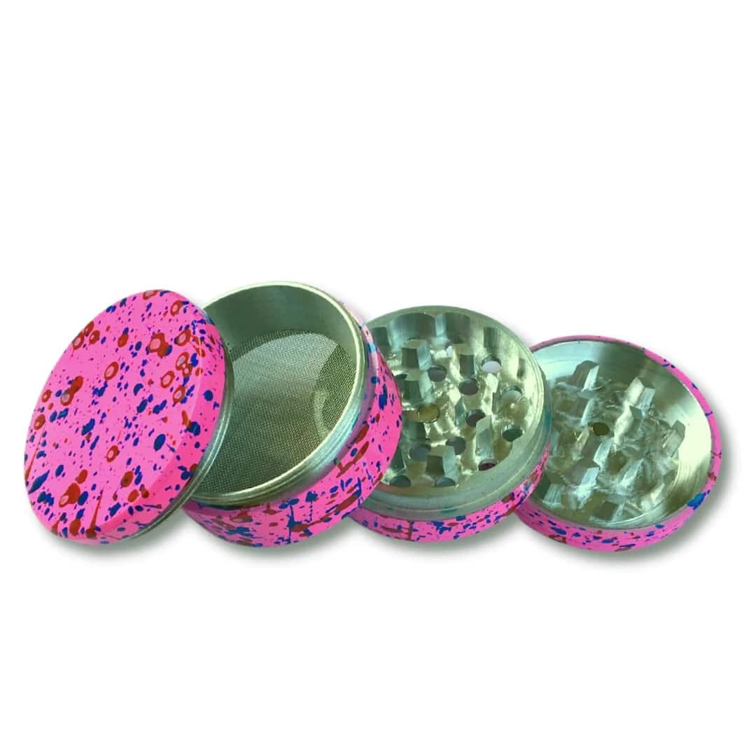 Splash Pink Metal Crusher opened 4 pieces