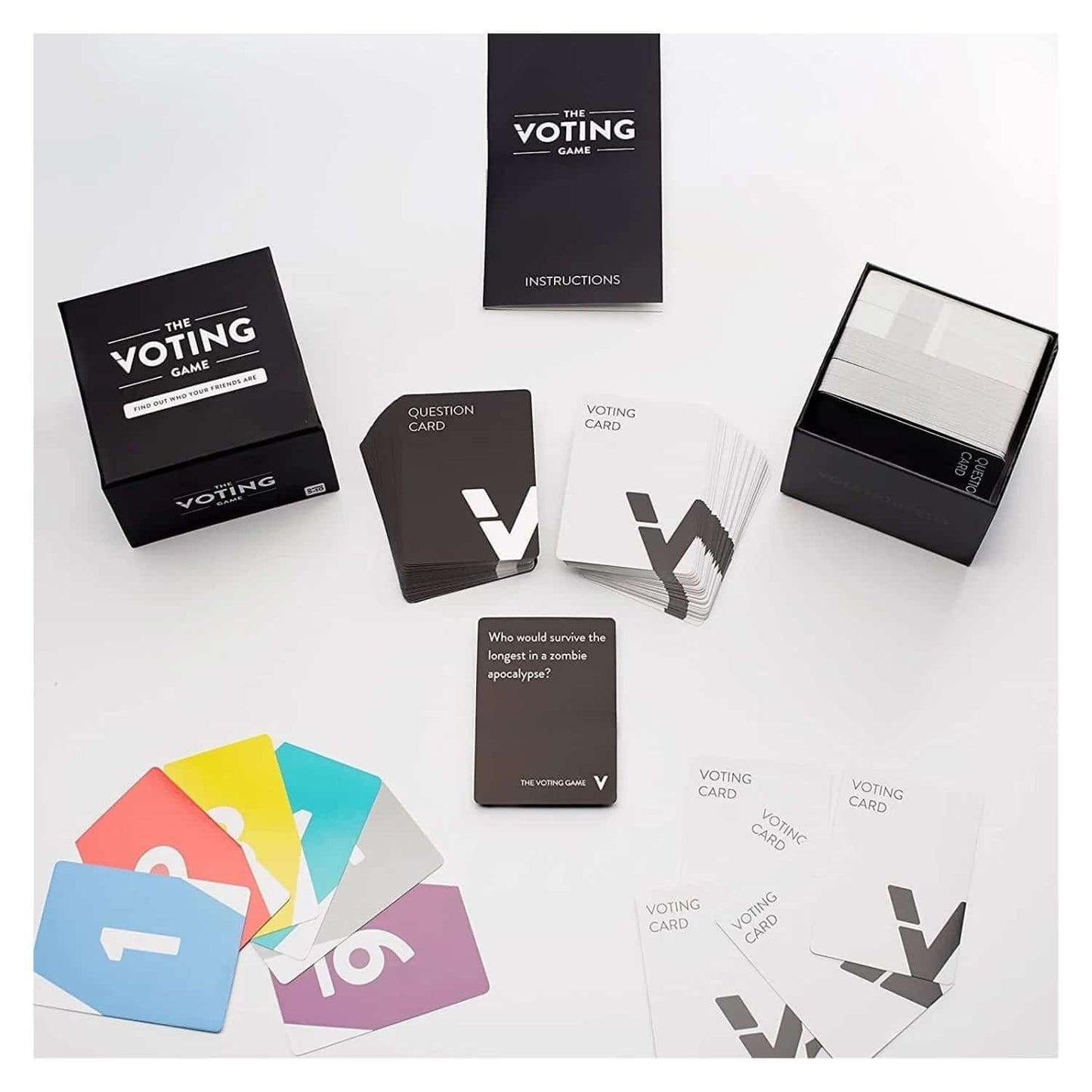 The Voting Game Box Packaging Content