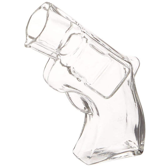 Transparent Revolver Shot Glass