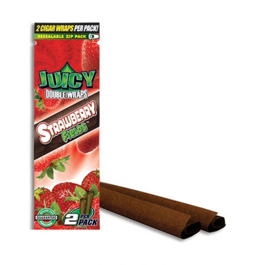 Juicy Jays Double Wraps Blunts - Strawberry Fields