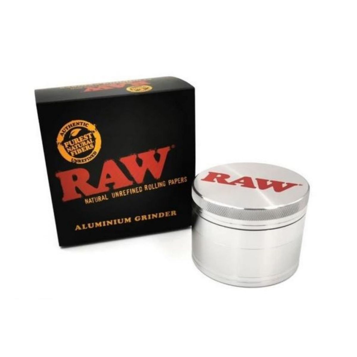 RAW Aluminum Grinder Herb Crusher - 56mm