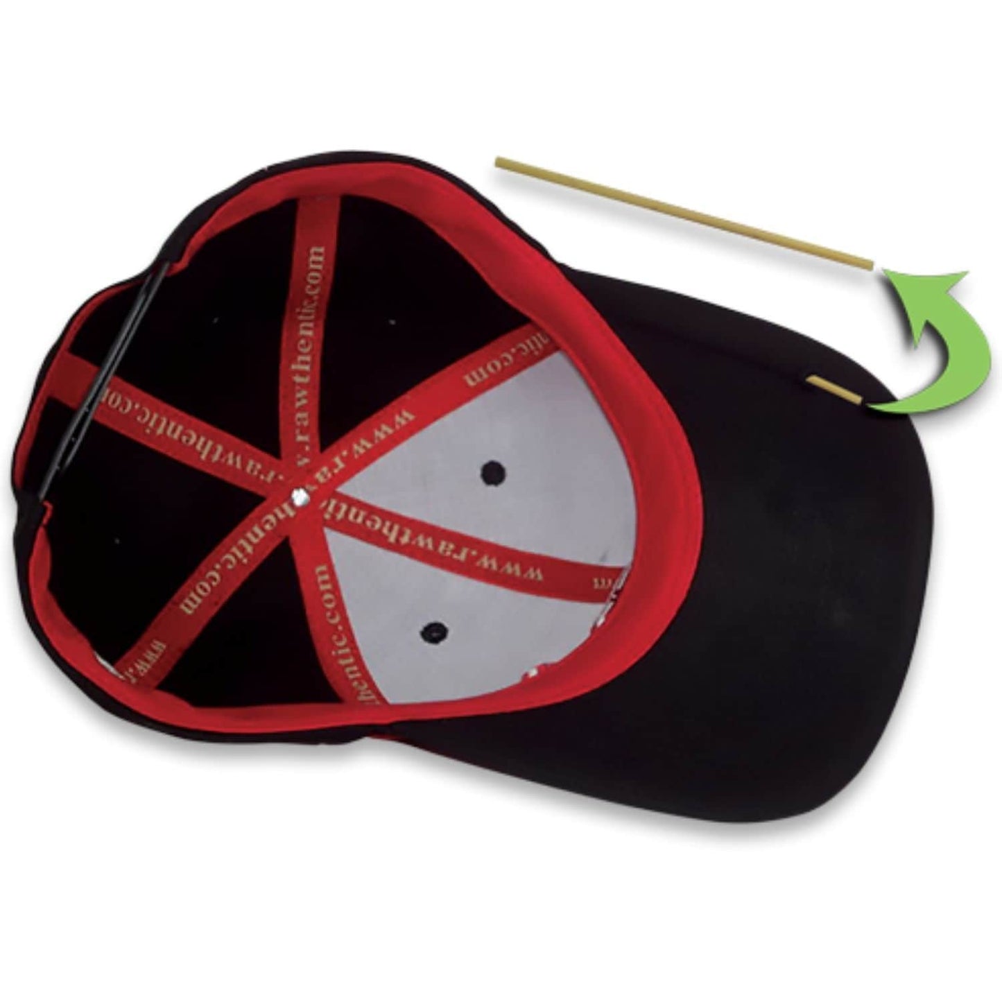 RAW Dope Poker Hat - Black Color Bottom