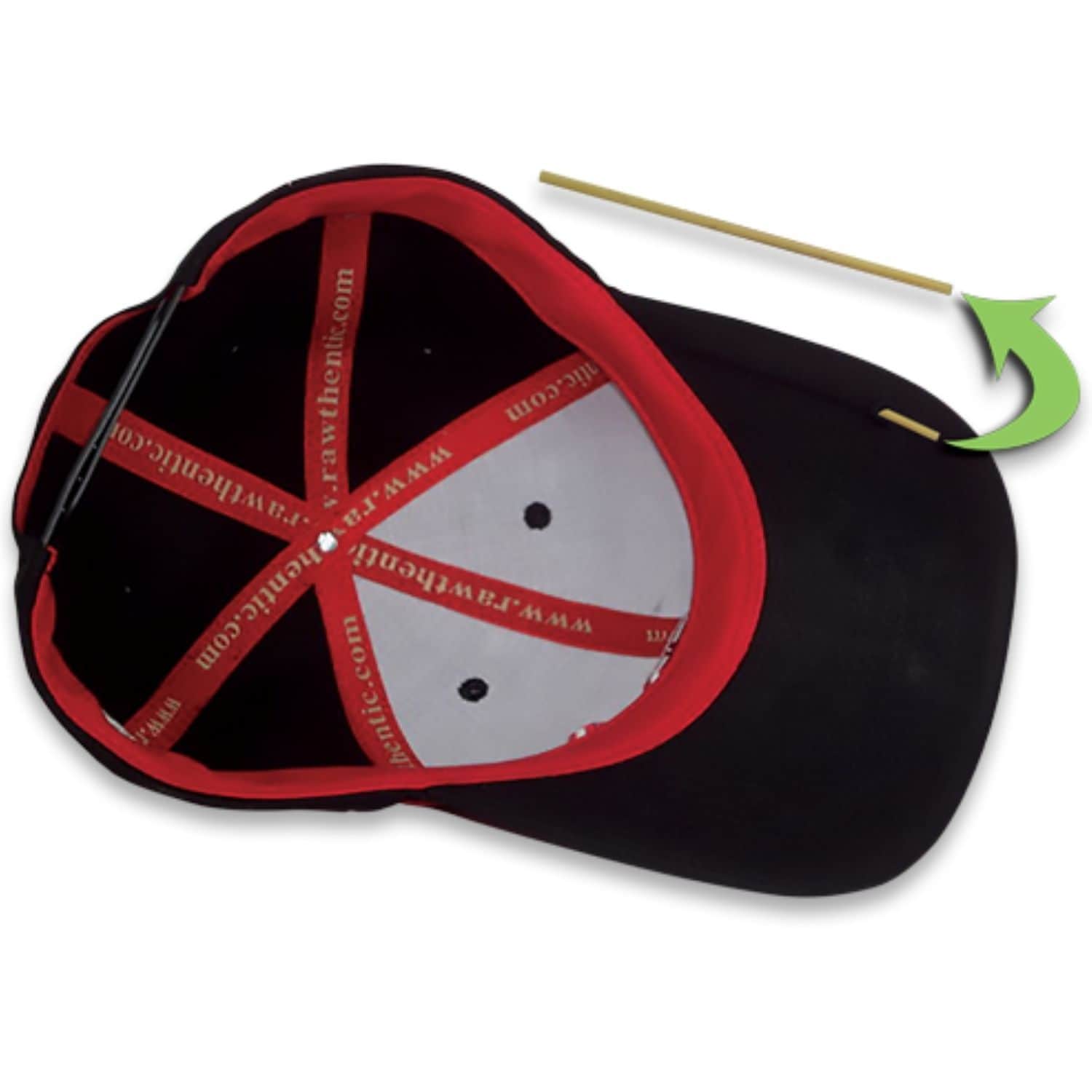 RAW Dope Poker Hat - Black Color Bottom