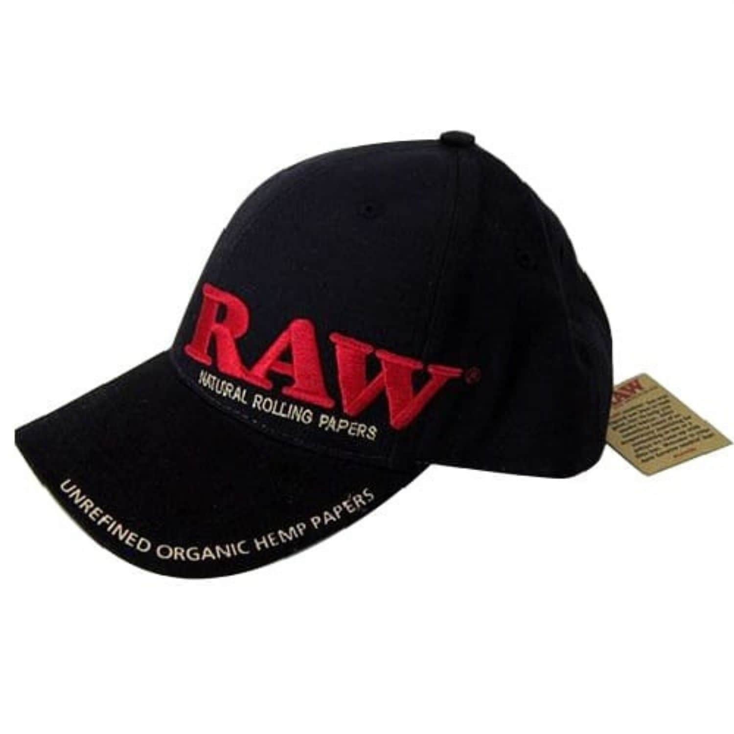 RAW Dope Poker Hat - Black Color Front