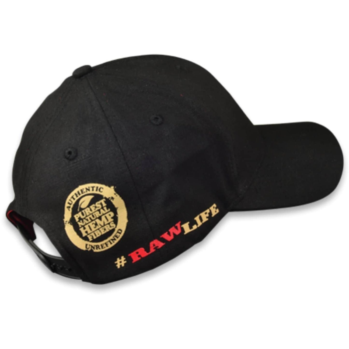 RAW Dope Poker Hat - Black Color Side