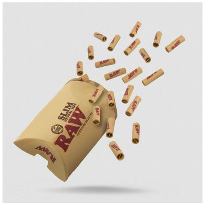 Raw pre rolled cigarette filter tips scarttered