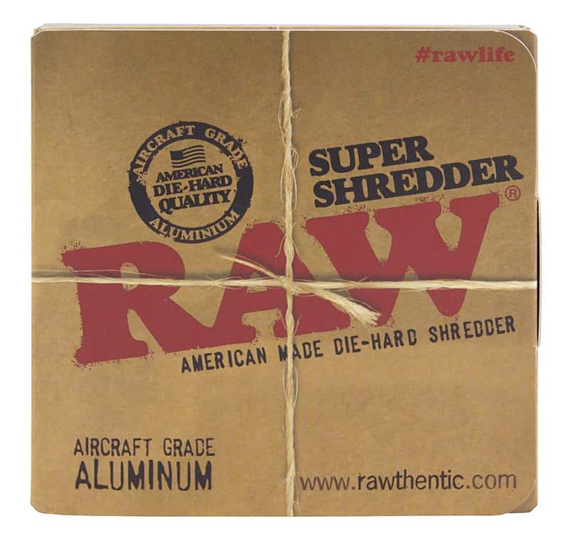 raw super shredder aircraft grade aluminum