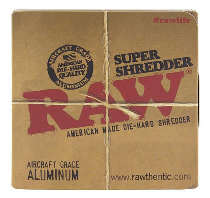 raw super shredder aircraft grade aluminum