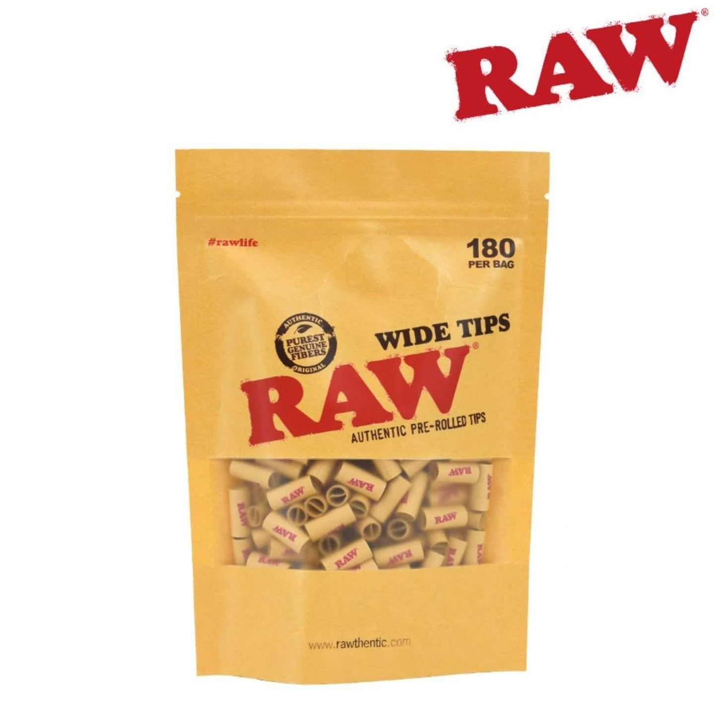 RAW Pre-rolled Wide Filter Tips