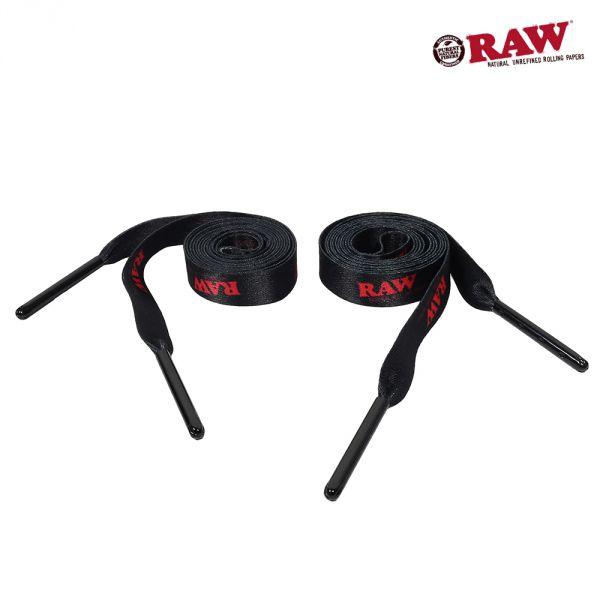 Raw Poker Shoelaces Rolled