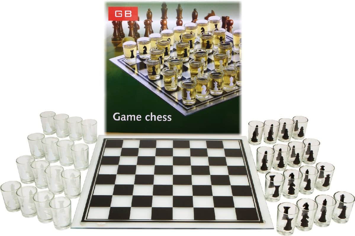 Set Di Ricambio Re Per Scacchi Shot Glass - 12 Pezzi Da 60 Ml | In Vetro, Per Bar E Casa - Foto 9