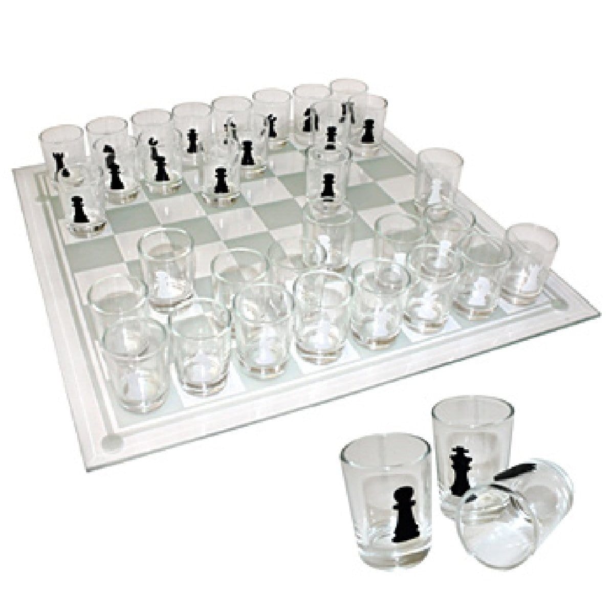 shot glass chess game set