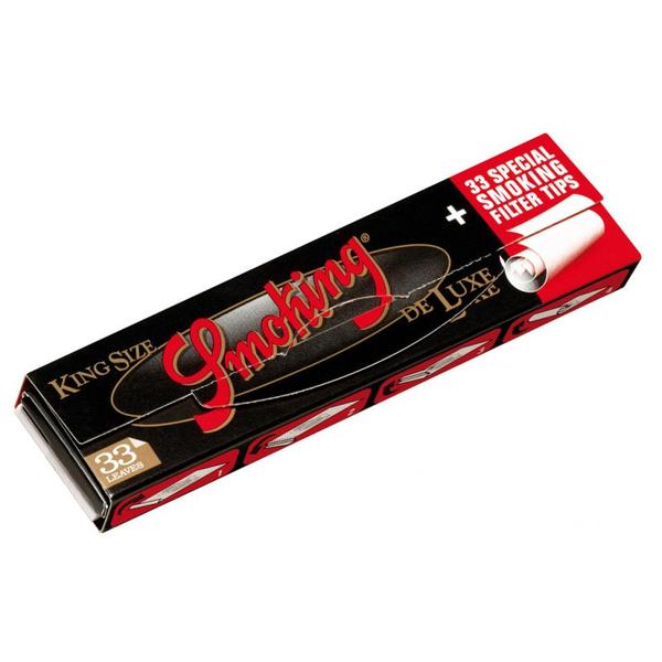 Smoking Deluxe Connoisseur - Rolling Paper with Tips