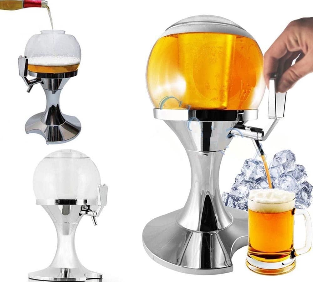 balloon beer dispenser with cooler