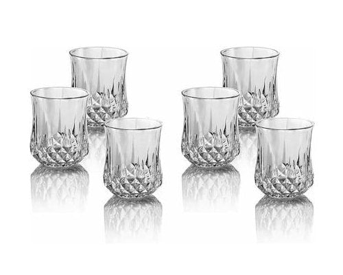 Diamond Cut Shot Glass Set