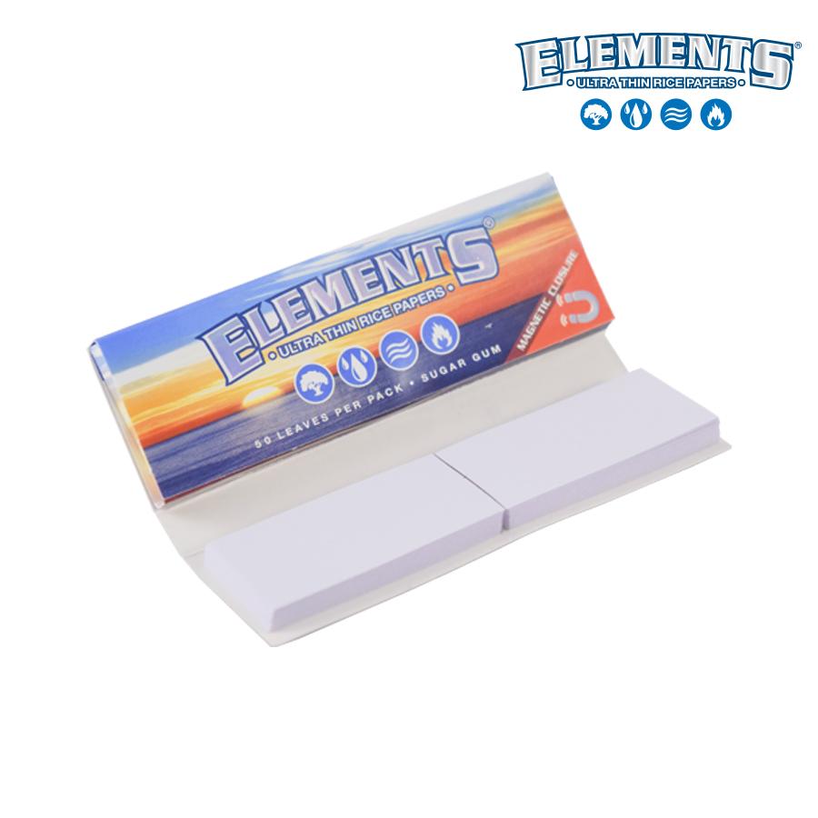 elements connoisseur 1 1/4 smoking paper open pack