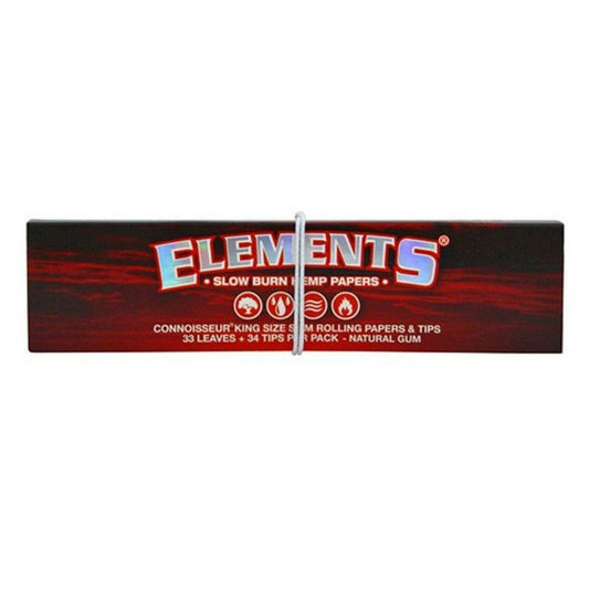 ELEMENTS Red Connoisseur Rolling Paper